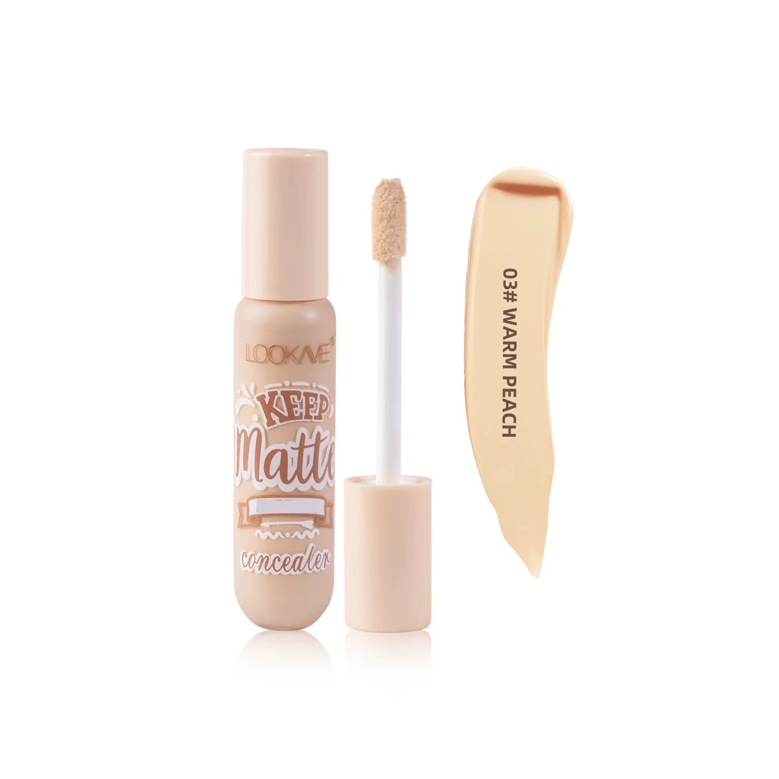 Liquid Concealer Stick Foundation Cream 6 Color Moisturizing Full Coverage Acne Dark Circle Natural Matte Concealer Cream Makeup