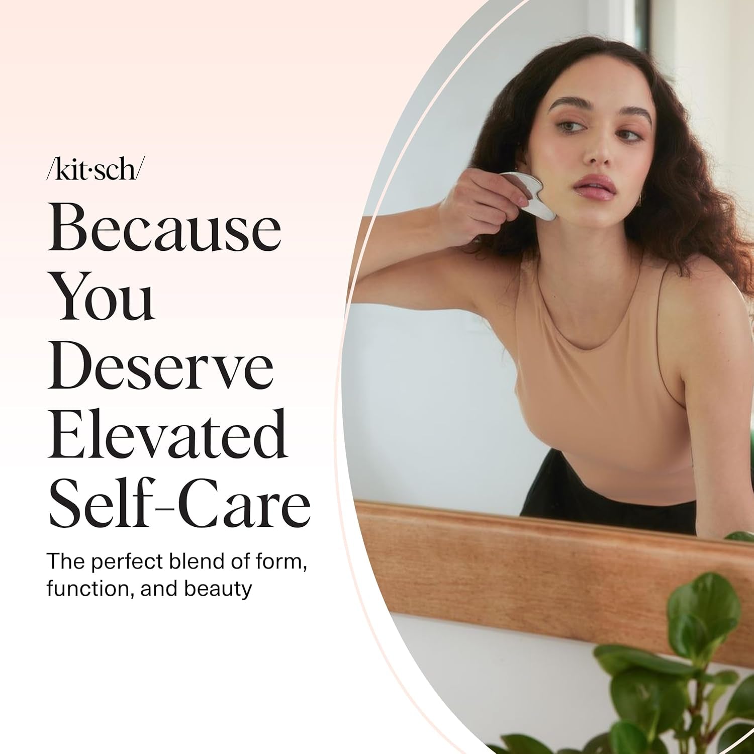 Stainless Steel Gua Sha Facial Tools - Guasha Tool for Face, Face Sculpting Tool, Jawline Shaper, Double Chin Reducer, Body Gua Sha Tools, Lymphatic Drainage Massager, Facial Skin Care - Silver