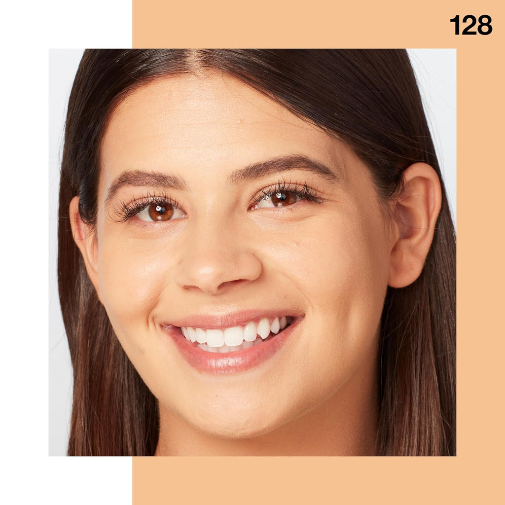 Fit Me Dewy + Smooth Liquid Foundation Makeup, Warm Nude, 1 Count (Packaging May Vary)